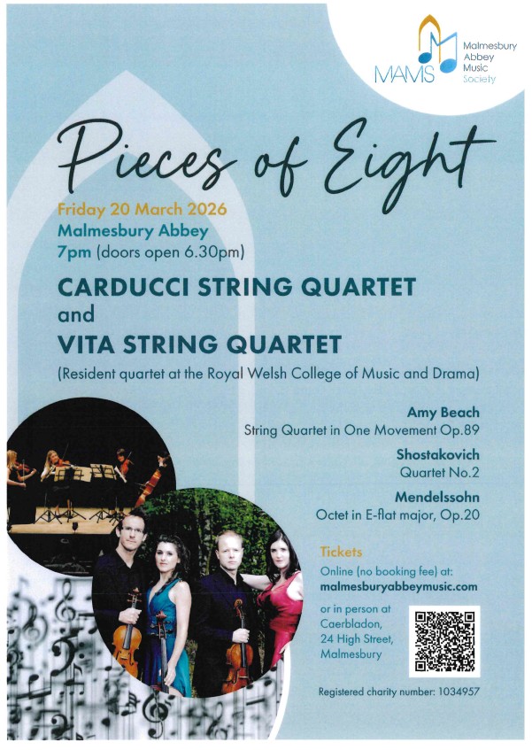 Malmesbury Abbey Music Society - Pieces of Eight